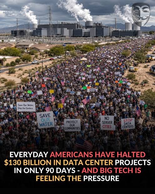 Data Center Expansion Faces Growing Resistance Over Pollution, Water Use, and Tax Breaks.