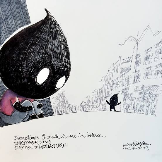 Inktober 2026 Day 3 Artists Interpret Miniature Prompt